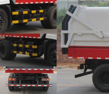 Hengrun  HHR5120ZDJ5DF Compressed docking garbage truck