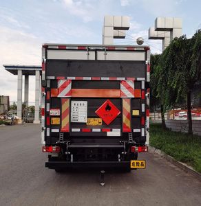 Longdi  CSL5040XRQE6Q Flammable gas box transport vehicle