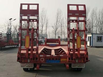 Liyuanda brand automobiles LWY9385TDP Low flatbed semi-trailer