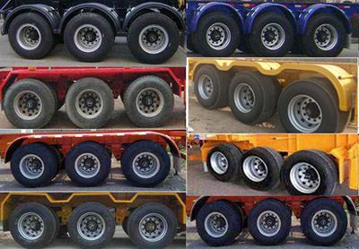 Luffy YFZ9400TWY Transport semi-trailer of dangerous goods tank frame