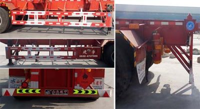 Luffy YFZ9400TWY Transport semi-trailer of dangerous goods tank frame