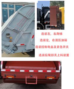 Xinyatong  ZXN5047ZYSZ6 Compressed garbage truck