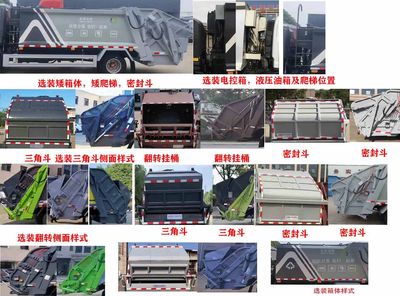 Xinyatong  ZXN5047ZYSZ6 Compressed garbage truck