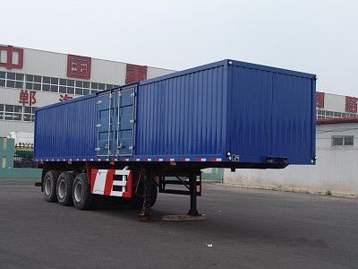 Lushen Automobile ZLS9382XXY Box transport semi-trailer