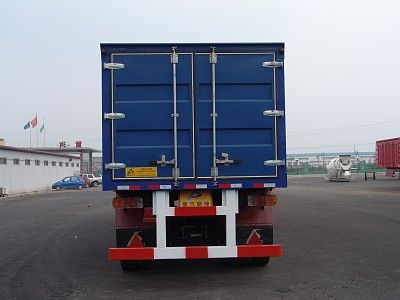 Lushen Automobile ZLS9382XXY Box transport semi-trailer