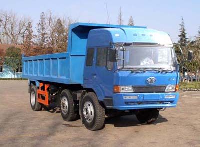 Jiefang Automobile CA3160PK2T3A80 Flat head diesel dump truck