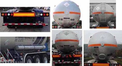 Hongtu  HT9407GYQ2C Semi trailer for liquefied gas transportation