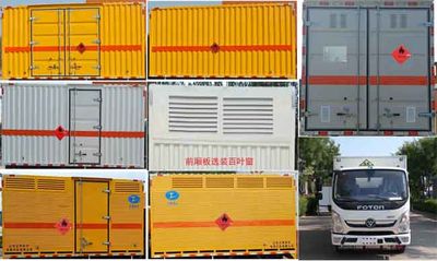 Chunxing  ZZT5043XRQ6 Flammable gas box transport vehicle