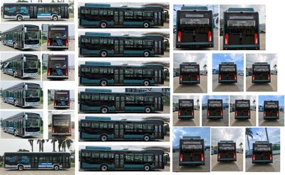 Jinlong  XMQ6125AGBEVL2 Pure electric city buses