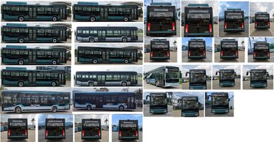 Jinlong  XMQ6125AGBEVL2 Pure electric city buses