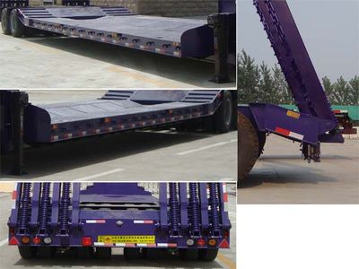 Mastercard SDW9402TDP Low flatbed transport semi-trailer