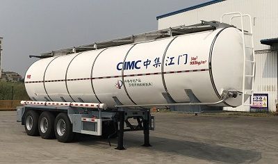 CIMC ZJV9400GNYJM Fresh milk transportation semi-trailer