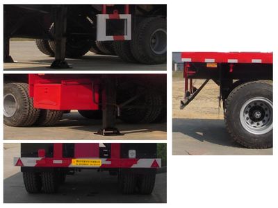 Zhongshang Automobile ZZS9352P Flat semi-trailer