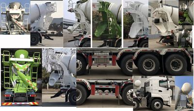 Shaanxi Automobile SX5310GJBGP6286 Concrete mixing transport vehicle