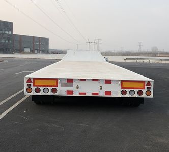 Jiyue  TZZ9380TDP Low flatbed semi-trailer