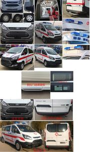 Jiangte brand automobiles JDF5041XJHJ6 ambulance