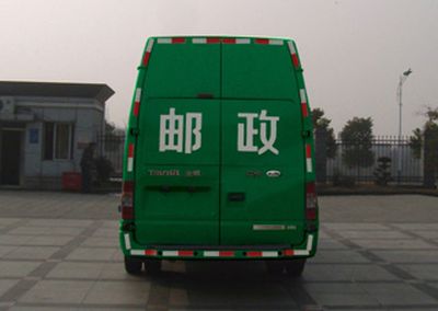 Jiangling Quanshun brand automobiles JX5049XYZMF2 Postal vehicle