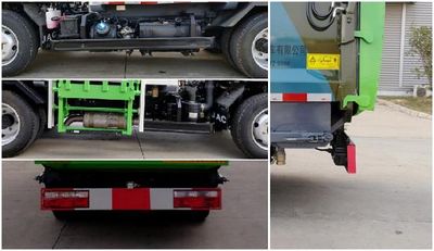 Jianghuai brand automobiles HFC5040ZZZVZ Hydraulic Lifter Garbage truck 