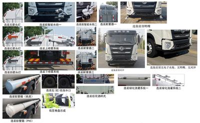 Runzhixing  SCS5180GXSBEV Pure electric cleaning sprinkler truck