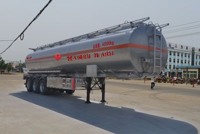 Cheng Liwei  CLW9405GYY Aluminum alloy oil transport semi-trailer