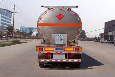 Cheng Liwei  CLW9405GYY Aluminum alloy oil transport semi-trailer