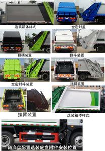 Cheng Li  CL5180ZYS6SJ Compressed garbage truck