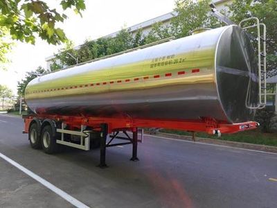 Qingte  QDT9350GNY Fresh milk transportation semi-trailer