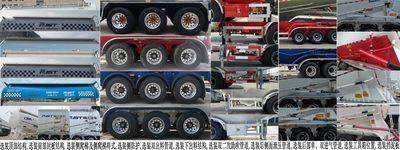 Ruijiang  WL9406GXH Lower ash semi-trailer