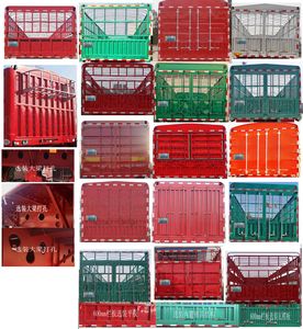 Hongsheng Yejun brand automobiles HSY9400CCYE Gantry transport semi-trailer