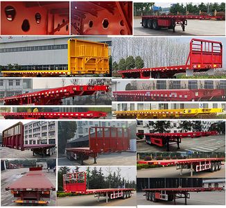 Liangshan Ping An Automobile TCC9401TPB Flat transport semi-trailer