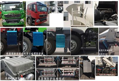 Qingzhuan  QDZ5314GJBZHTX30F1 Concrete mixing transport vehicle