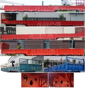 Yongyao Jiuzhou  SYY9401LBE Fence semi-trailer