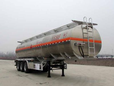 Chusheng  CSC9403GYYLE Aluminum alloy oil transport semi-trailer