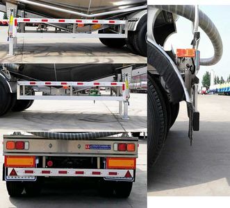 Mastercard SDW9409GFLA Aluminum alloy medium density powder material transportation semi-trailer