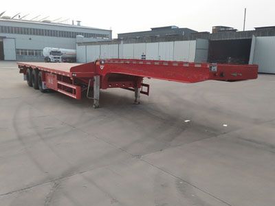 Juwang  ZJW9403TDP Low flatbed semi-trailer