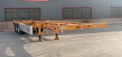 Juntong JTM9400TWYTransport semi-trailer of dangerous goods tank frame