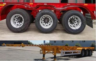 Juntong  JTM9400TWY Transport semi-trailer of dangerous goods tank frame