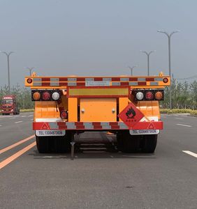 Juntong  JTM9400TWY Transport semi-trailer of dangerous goods tank frame