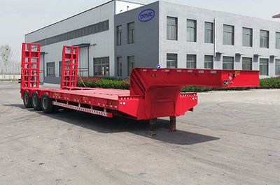 Zhongyuntong brand automobilesJZJ9401TDPXZLow flatbed semi-trailer