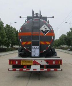 Zhongqi Liwei brand automobiles HLW5325GFW5CQ Tank transport vehicle for corrosive substances