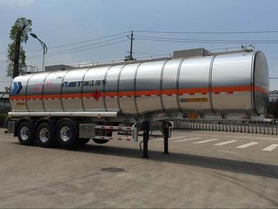 Ruijiang  WL9402GRYF Aluminum alloy flammable liquid tank transport semi-trailer