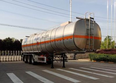 Ruijiang  WL9402GRYF Aluminum alloy flammable liquid tank transport semi-trailer