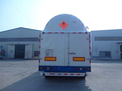 Zhengkang Hongtai brand automobiles HHT9400GDY Low temperature liquid transport semi-trailer