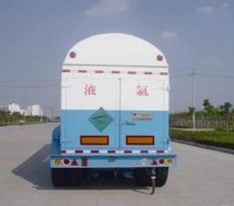 Chart  CTZ9381GDY Low temperature liquid transport semi-trailer