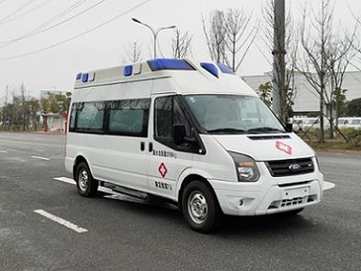 Chinese license plate cars TEG5040XJH01 ambulance