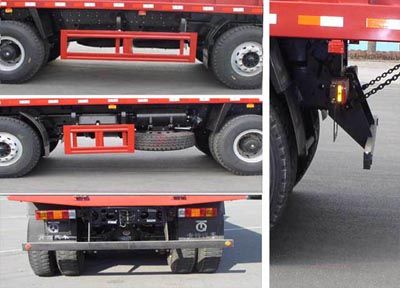 Jiefang Automobile CA3310P2K2L6T4NA80 Flat head natural gas dump truck