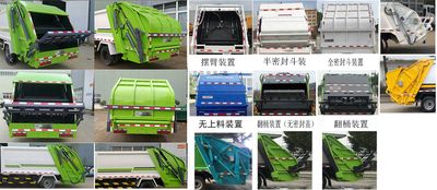 Juchen Ace Car HNY5040ZYSE6 Compressed garbage truck