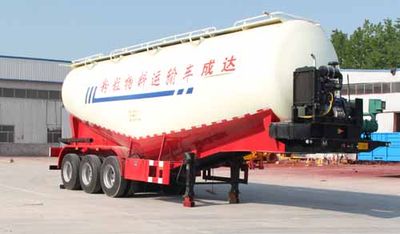 Chengshida Automobile SCD9406GFL Medium density powder material transportation semi-trailer