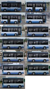 Yutong  ZK6607BEVG2 Pure electric city buses