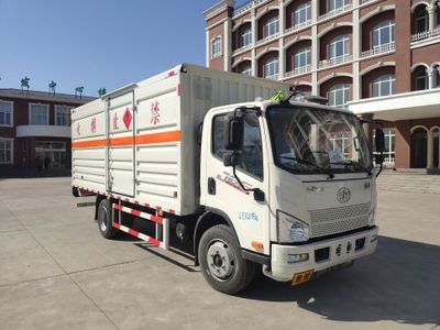 Zhongyan Automobile BSZ5120XRQC6B Flammable gas box transport vehicle